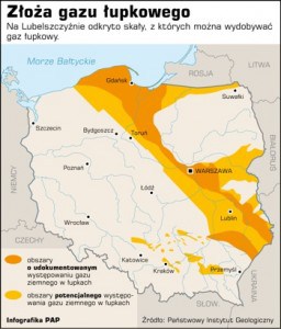 Поляки начали добычу сланцевого газа на границе с Украиной